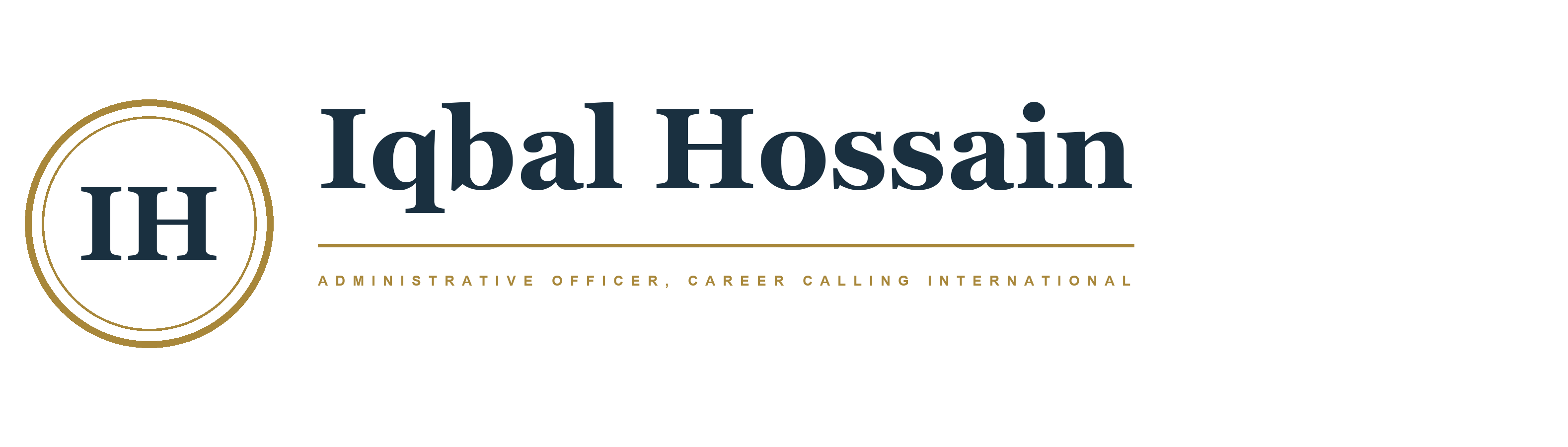 Iqbal Hossain logo